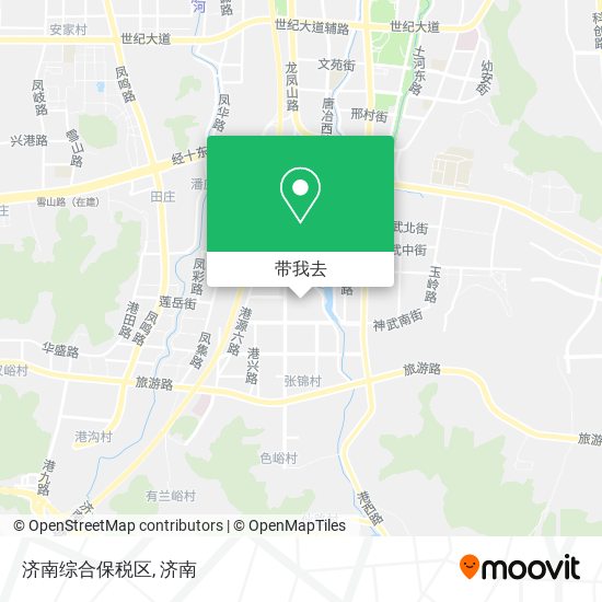 济南综合保税区地图