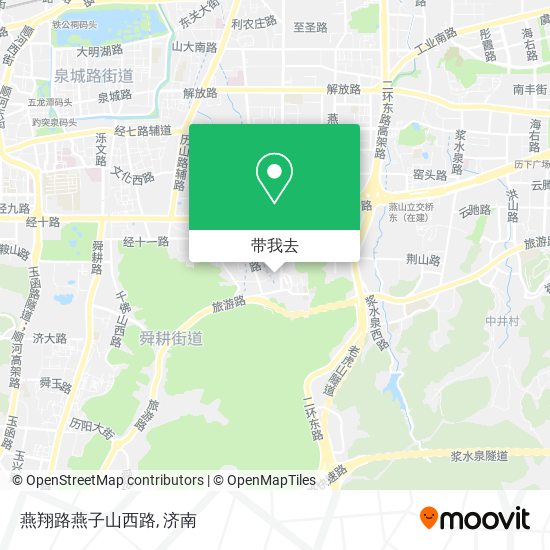 燕翔路燕子山西路地图