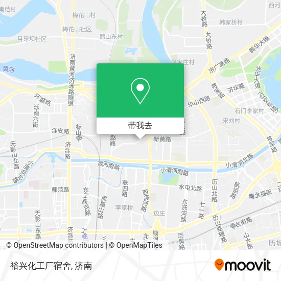 裕兴化工厂宿舍地图