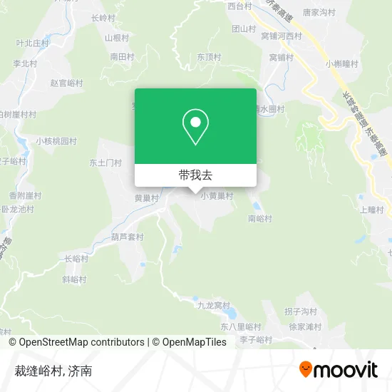 裁缝峪村地图