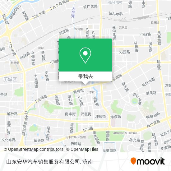 山东安华汽车销售服务有限公司地图