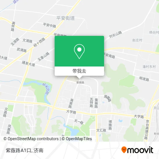 紫薇路A1口地图