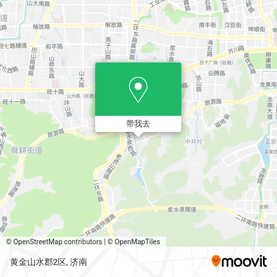 黄金山水郡2区地图
