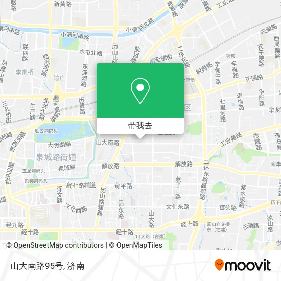 山大南路95号地图