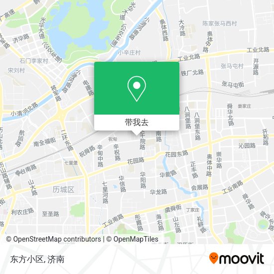 东方小区地图