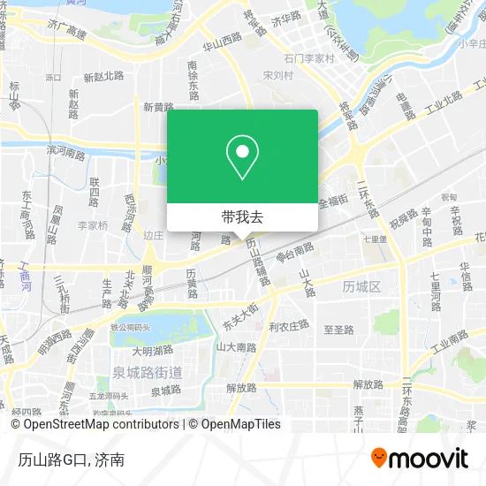 历山路G口地图