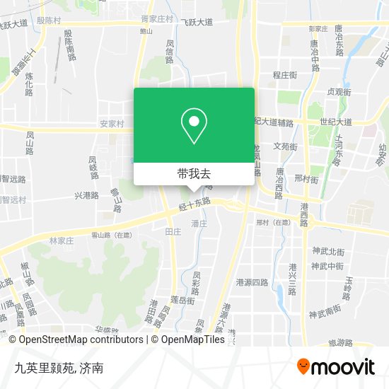 九英里颢苑地图