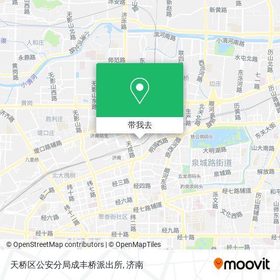天桥区公安分局成丰桥派出所地图