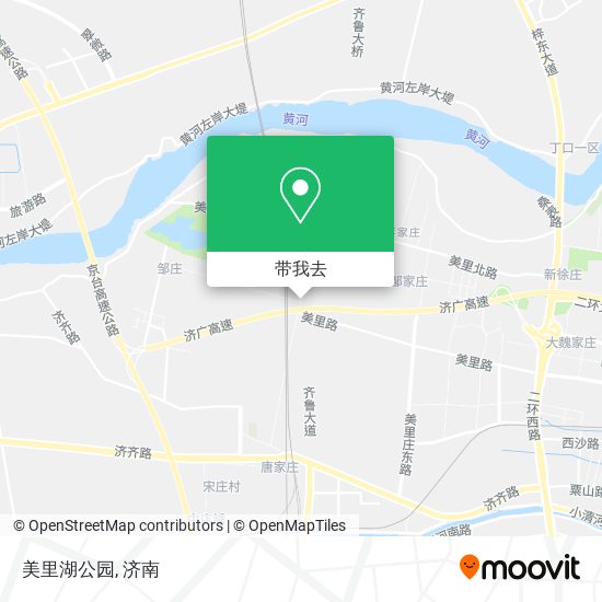 美里湖公园地图