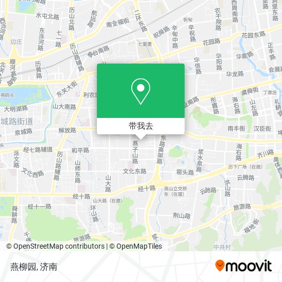燕柳园地图