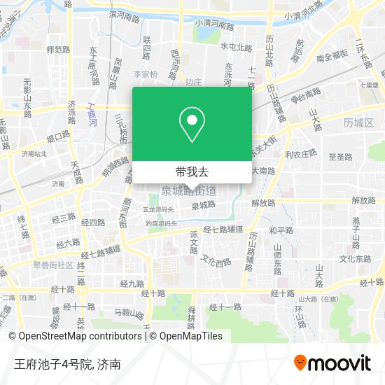 王府池子4号院地图