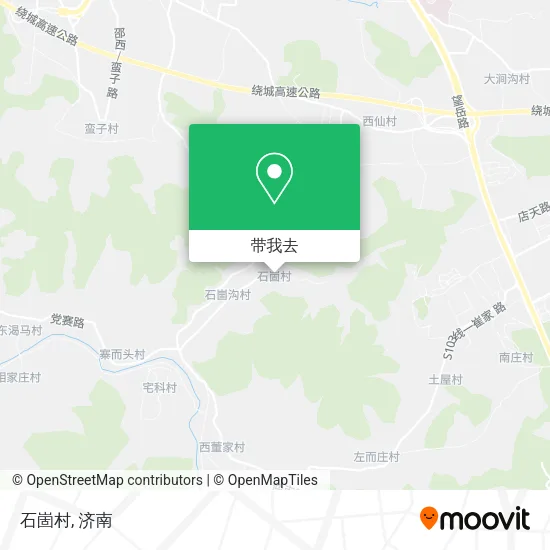 石崮村地图