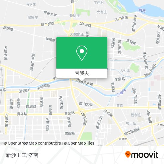 新沙王庄地图