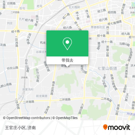 王官庄小区地图