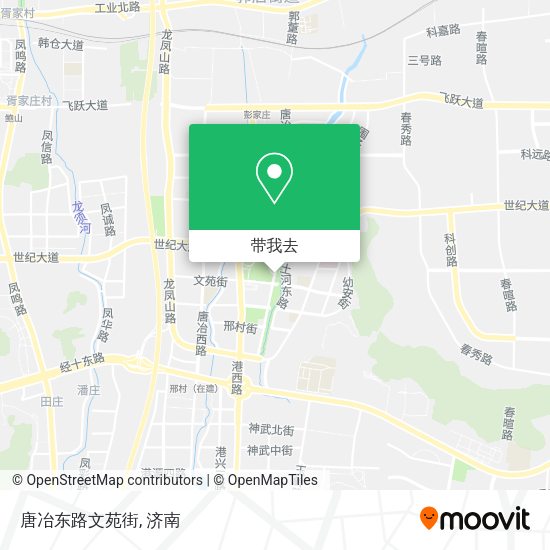 唐冶东路文苑街地图
