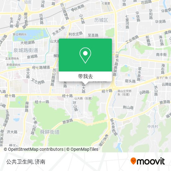 公共卫生间地图