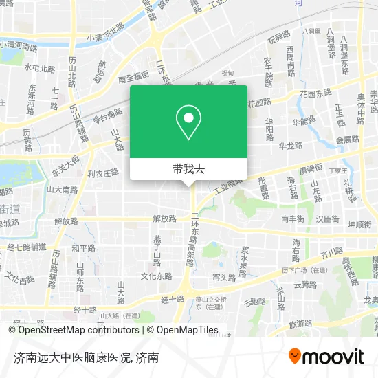 济南远大中医脑康医院地图