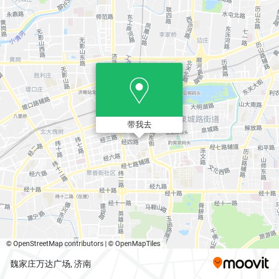 魏家庄万达广场地图