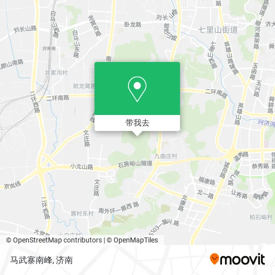 马武寨南峰地图