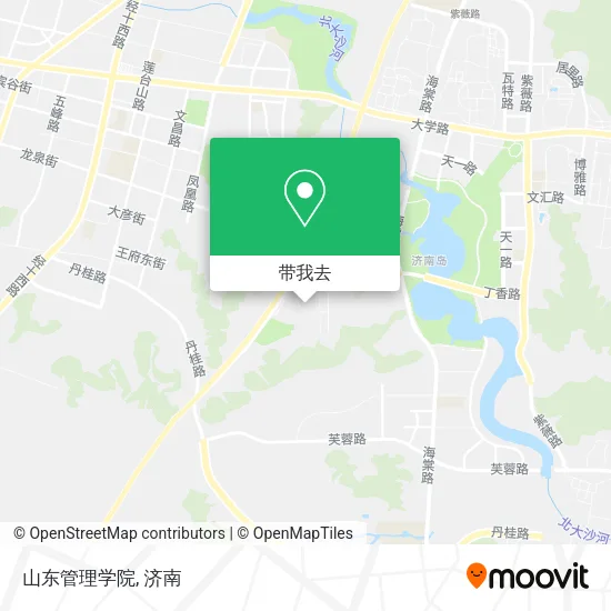 山东管理学院地图