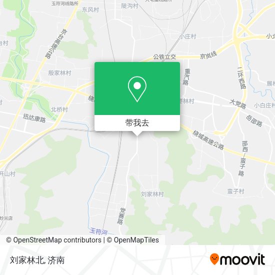 刘家林北地图