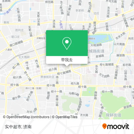 实中超市地图