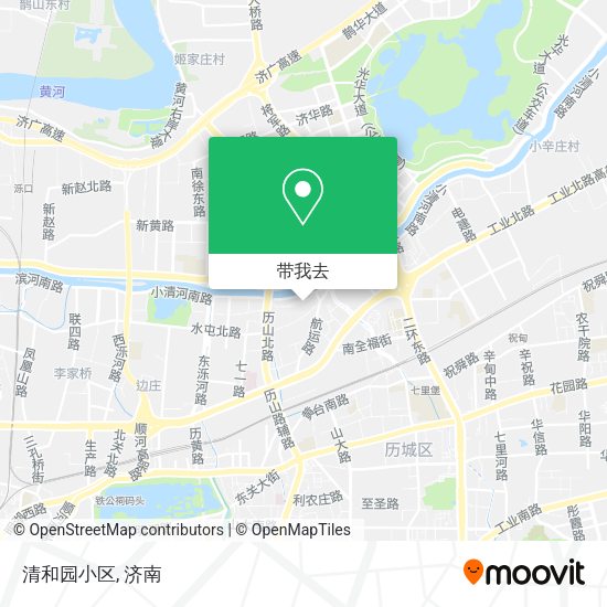 清和园小区地图