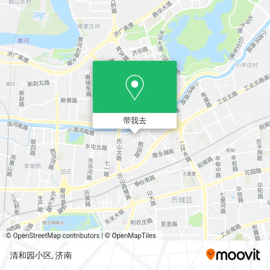 清和园小区地图