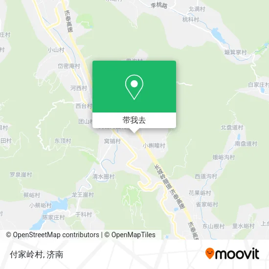 付家岭村地图