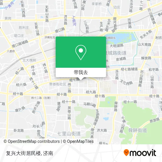 复兴大街居民楼地图