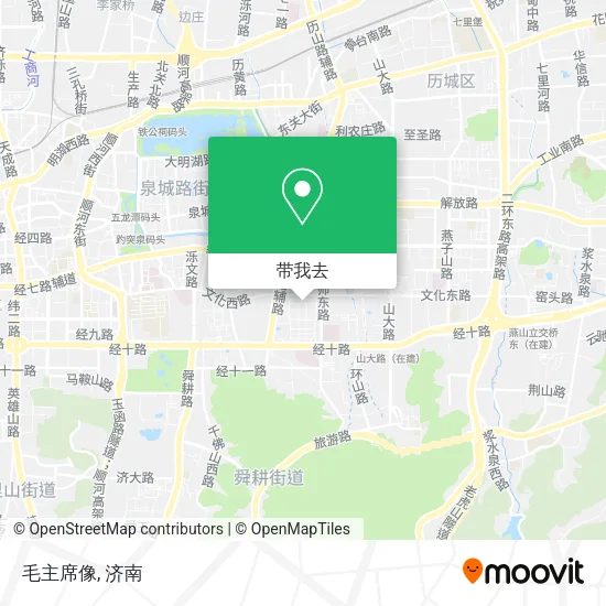 毛主席像地图