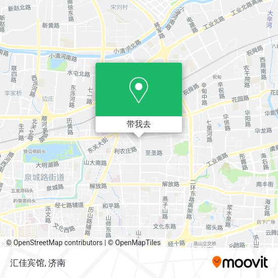 汇佳宾馆地图