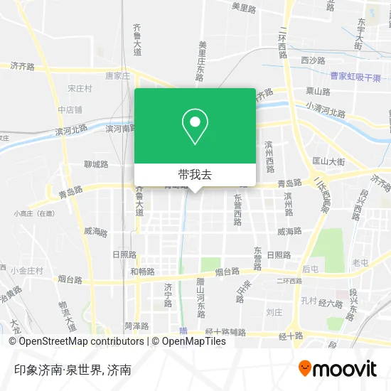 印象济南·泉世界地图