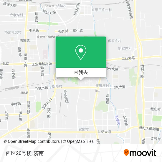 西区20号楼地图