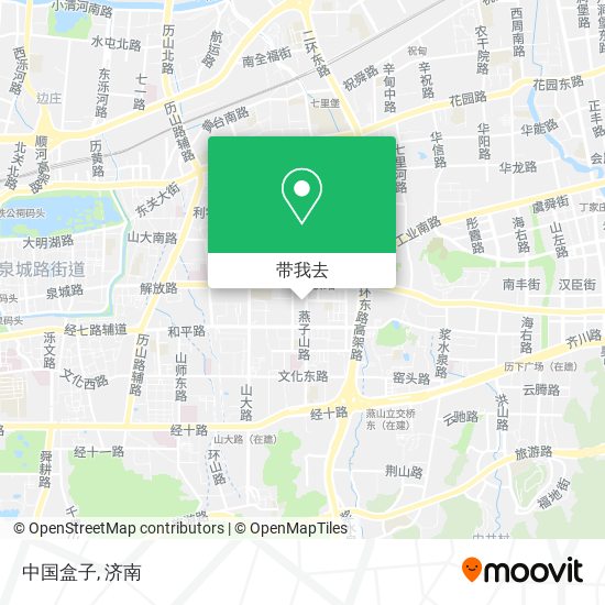 中国盒子地图