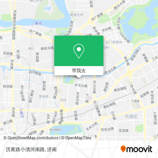 历黄路小清河南路地图