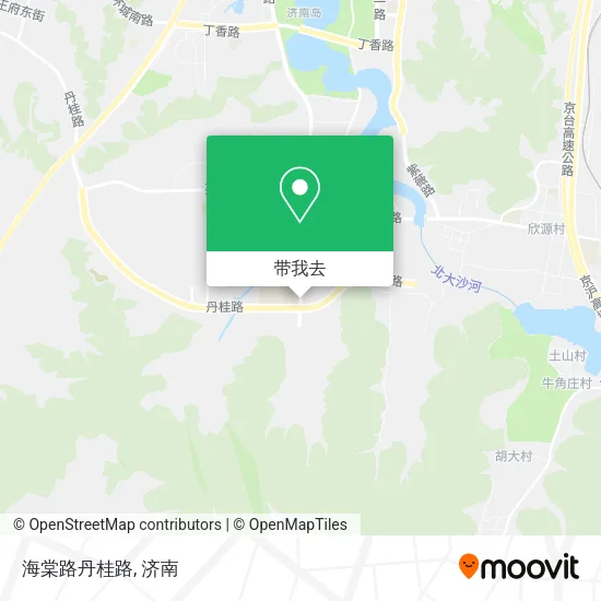 海棠路丹桂路地图