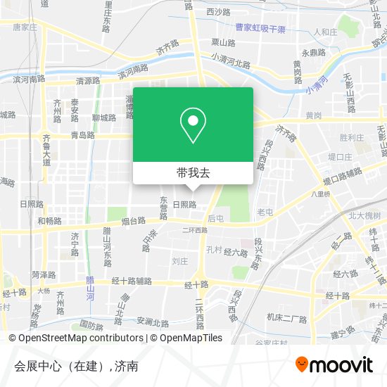 会展中心（在建）地图