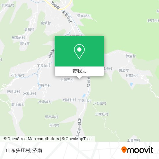 山东头庄村地图
