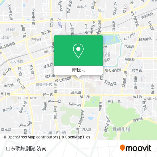 山东歌舞剧院地图