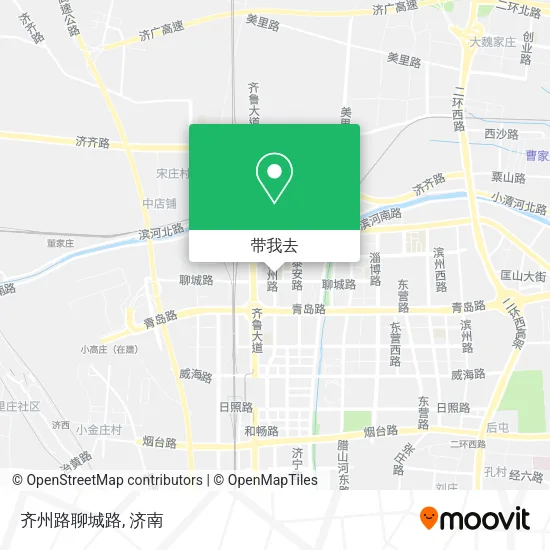 齐州路聊城路地图