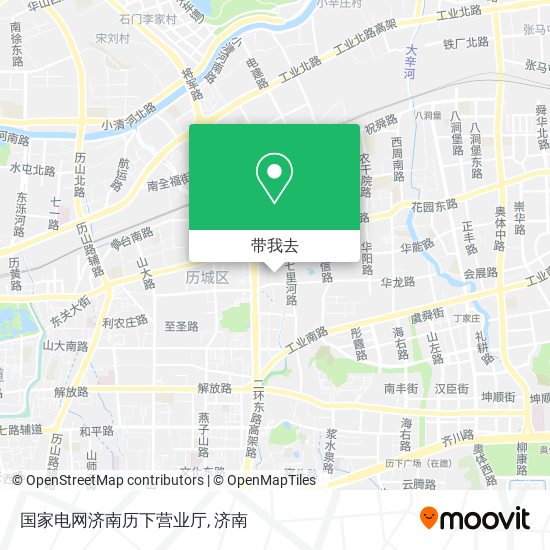 国家电网济南历下营业厅地图