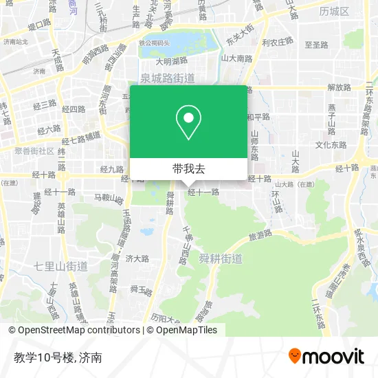 教学10号楼地图