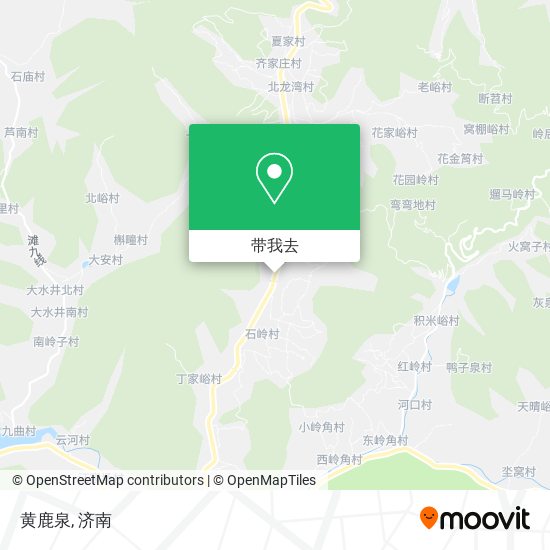 黄鹿泉地图