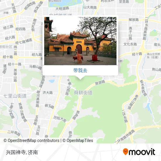 兴国禅寺地图