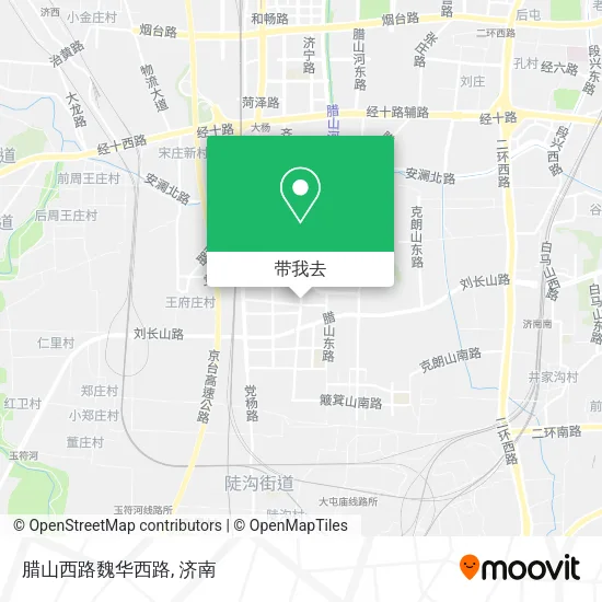腊山西路魏华西路地图