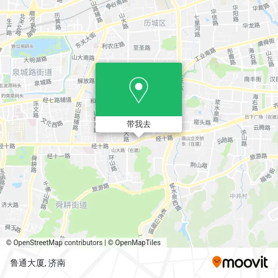 鲁通大厦地图