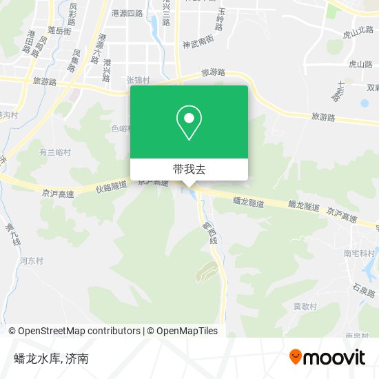 蟠龙水库地图