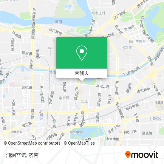 滟澜宫馆地图