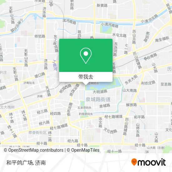 和平鸽广场地图
